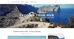Desktop Screenshot of cyclingtourhub.com